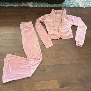 Pink Hollister set size xxs